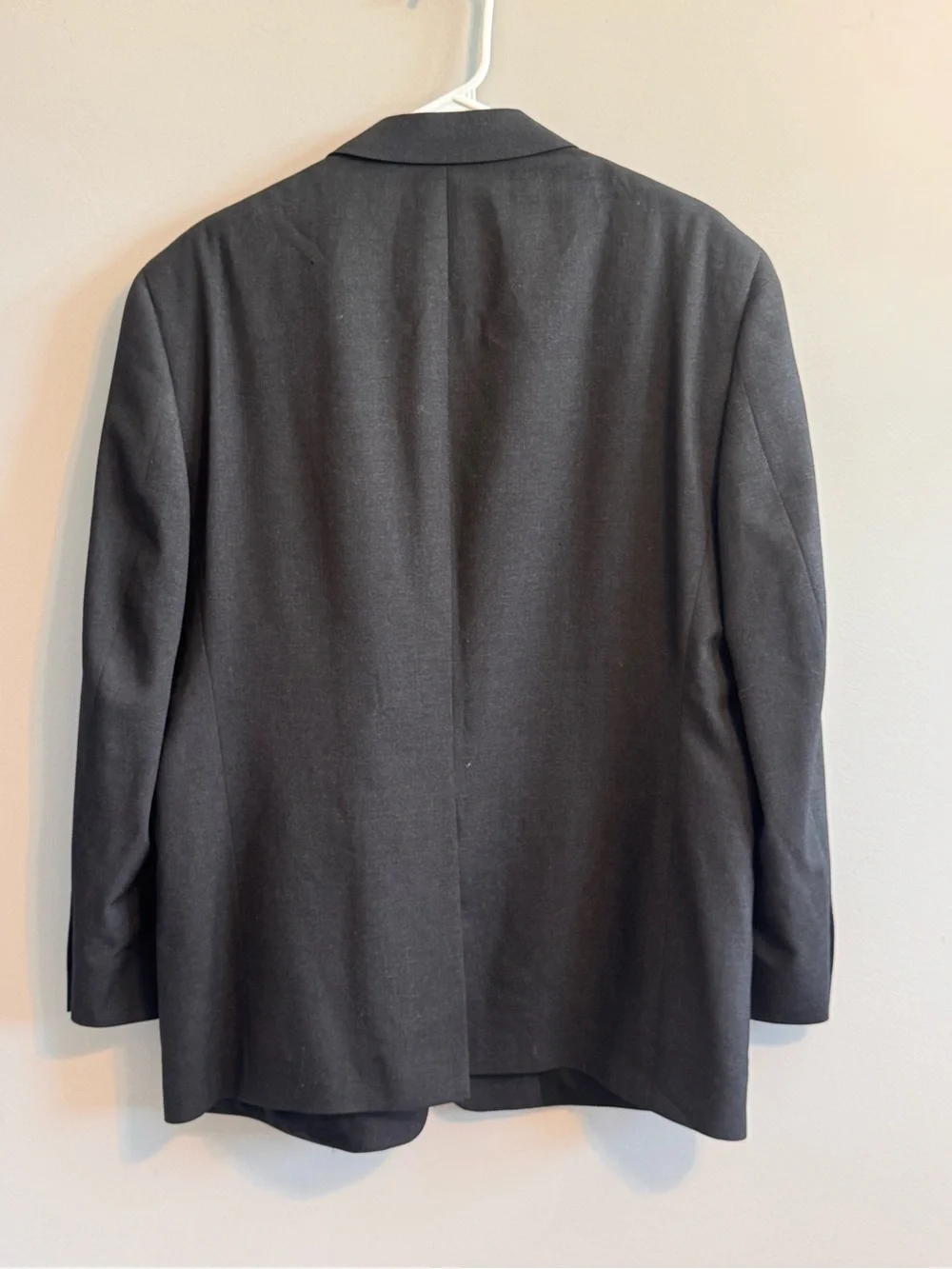 Austin Reed Super 100’s Wool Sport Coat Blazer Gray 44S Made in USA